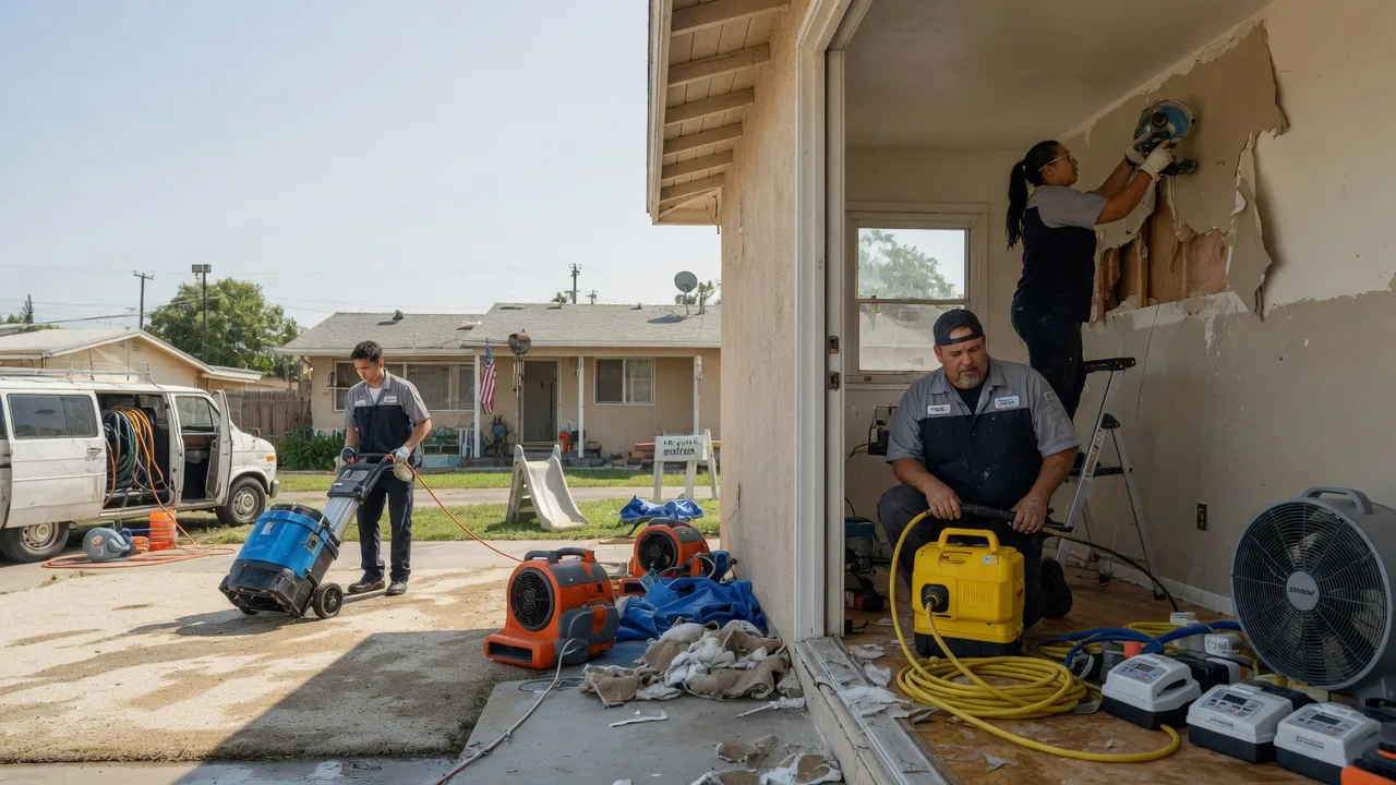 Water Damage Restoration in Fleetwood, NC near me